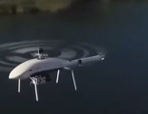 Single Rotor Helicopter style drone